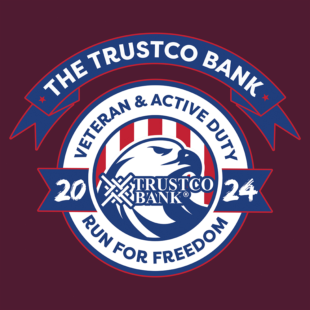 The 2024 Trustco Bank Veteran Active Duty Run for Freedom 5K!